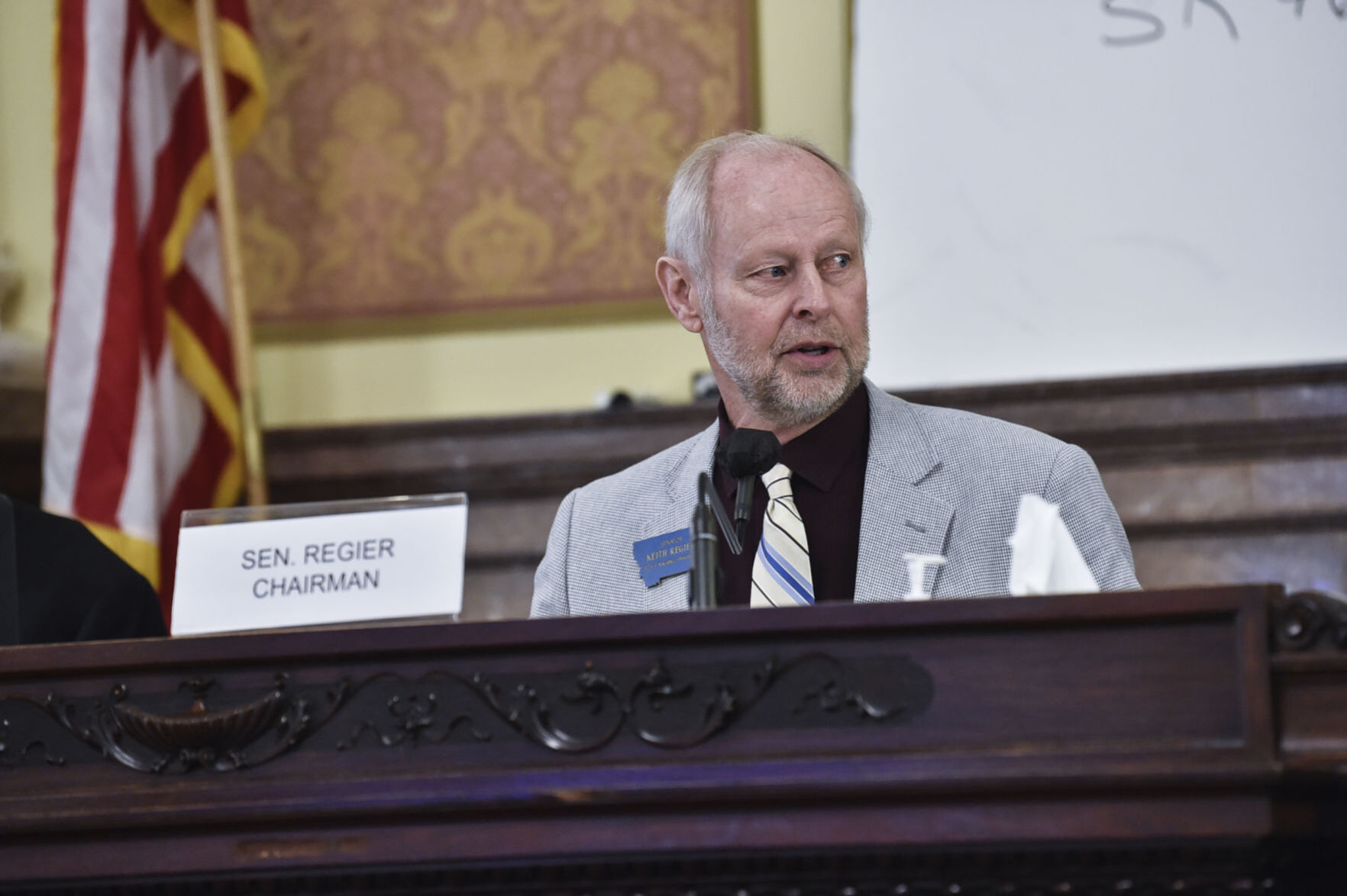 Sen. Keith Regier, R-Kalispell,